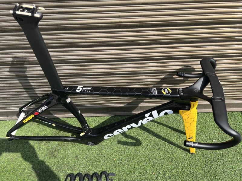 Cervelo New S5 カーボン ロード自転車フレーム ブラック - Cervelo New S5